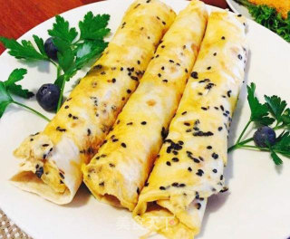 苦荞麦鸡蛋饼，为它我愿意天天早起！的做法步骤：6