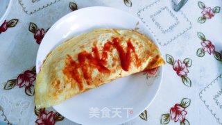 蛋包饭的做法步骤：1