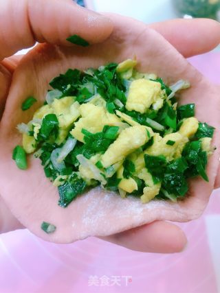 韭菜鸡蛋包的做法步骤：5