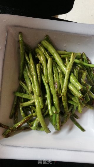 干煸豆角的做法步骤：6