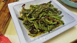 干煸豆角的做法步骤：9