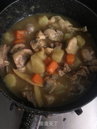 咖喱土豆鸡的做法步骤：9