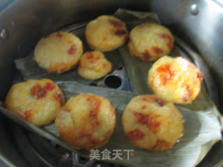 枸杞玉米糕的做法步骤：9