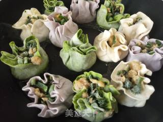 煎彩色烧麦的做法步骤：9