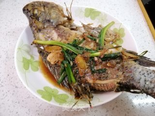 香煎罗非鱼的做法步骤：5