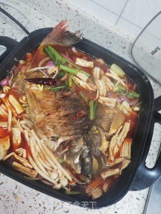 家庭版烤鱼，无烤箱版的做法步骤：8