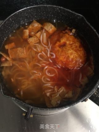 荷包蛋螺丝粉的做法步骤：9