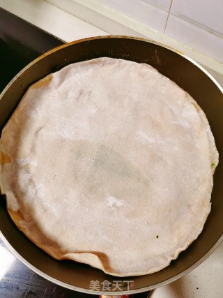 老家的韭菜盒子大饼，美味的想念的做法步骤：8