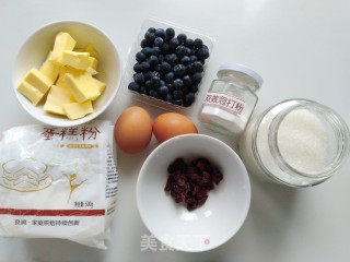 蓝莓磅蛋糕的做法步骤：1