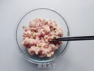 鸡毛菜肉圆汤的做法步骤：4
