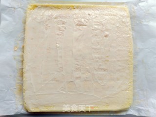香葱肉松蛋糕卷的做法步骤：15