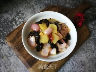 洋葱木耳炒土豆片的做法步骤：8