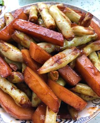 土豆烧豆角的做法步骤：9