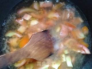西红柿土豆炖豆腐的做法步骤：6