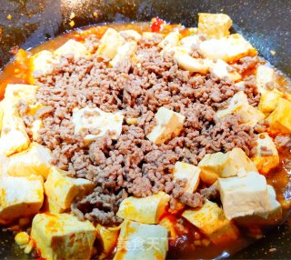 麻婆豆腐的做法步骤：10