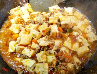 麻婆豆腐的做法步骤：12