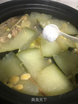 冬瓜薏米煲番鸭（消暑去湿汤）的做法步骤：11
