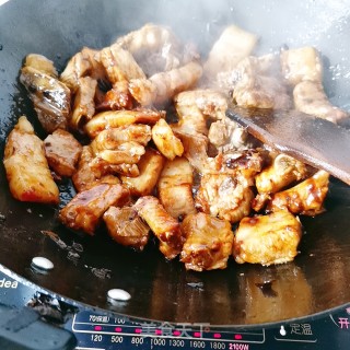 黄豆酱烧排骨的做法步骤：9