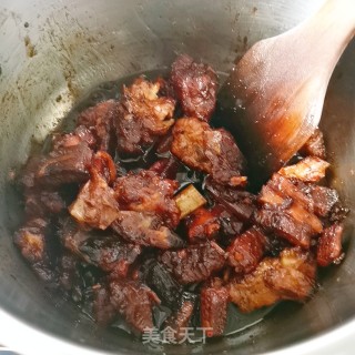 黄豆酱烧排骨的做法步骤：12