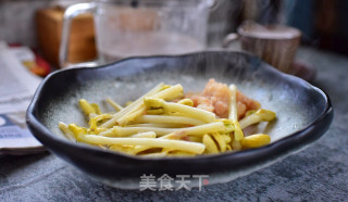 花生芽白灼小酥肉的做法步骤：4