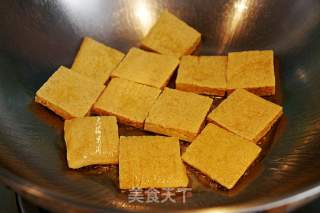 香煎冻豆腐的做法步骤：3