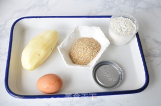土豆藜麦饼的做法步骤：1