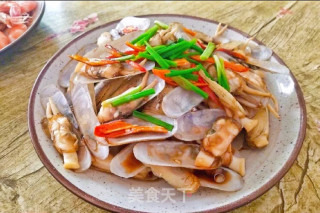 “荤菜”家常蛏子的做法步骤：7