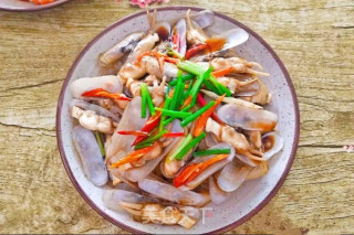 “荤菜”家常蛏子的做法步骤：8