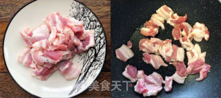 青椒回锅肉的做法步骤：3