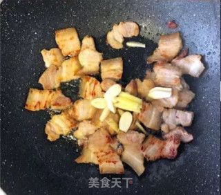 青椒回锅肉的做法步骤：4