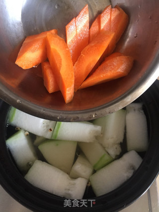 夏至消暑汤 一 冬瓜排骨汤的做法步骤：6