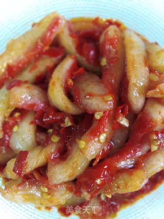 腌制脆甜的西瓜皮的做法步骤：5