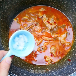 下酒菜水煮牛肉的做法步骤：13