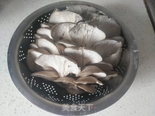 油炸平菇的做法步骤：1