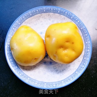 凉拌土豆片的做法步骤：1