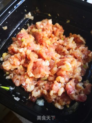 白菜猪肉馅水饺的做法步骤：3
