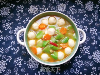 丝瓜炖鱼丸的做法步骤：10