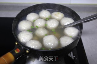 红薯芋头肉圆的做法步骤：9