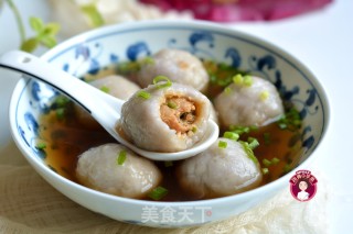 红薯芋头肉圆的做法步骤：10