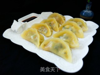 三合面水晶饺的做法步骤：9