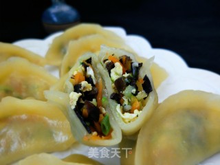 三合面水晶饺的做法步骤：11