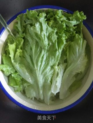 蚝油生菜的做法步骤：3