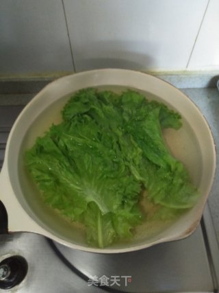 蚝油生菜的做法步骤：4