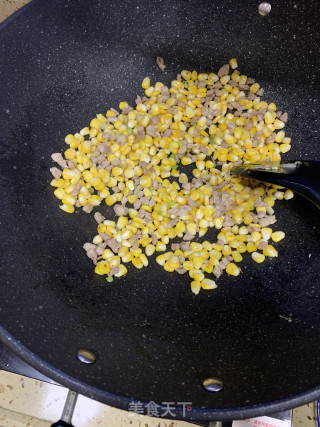 玉米蛋炒饭的做法步骤：5