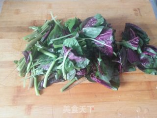 清炒苋菜的做法步骤：2