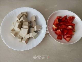 番茄肉末烧豆腐的做法步骤：2
