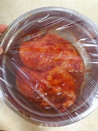烤鸡胸肉的做法步骤：4