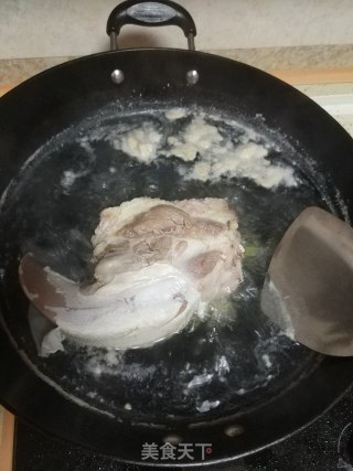 香炒猪舌头的做法步骤：1