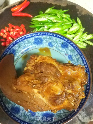 香炒猪舌头的做法步骤：5