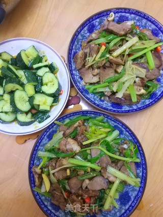 香炒猪舌头的做法步骤：14